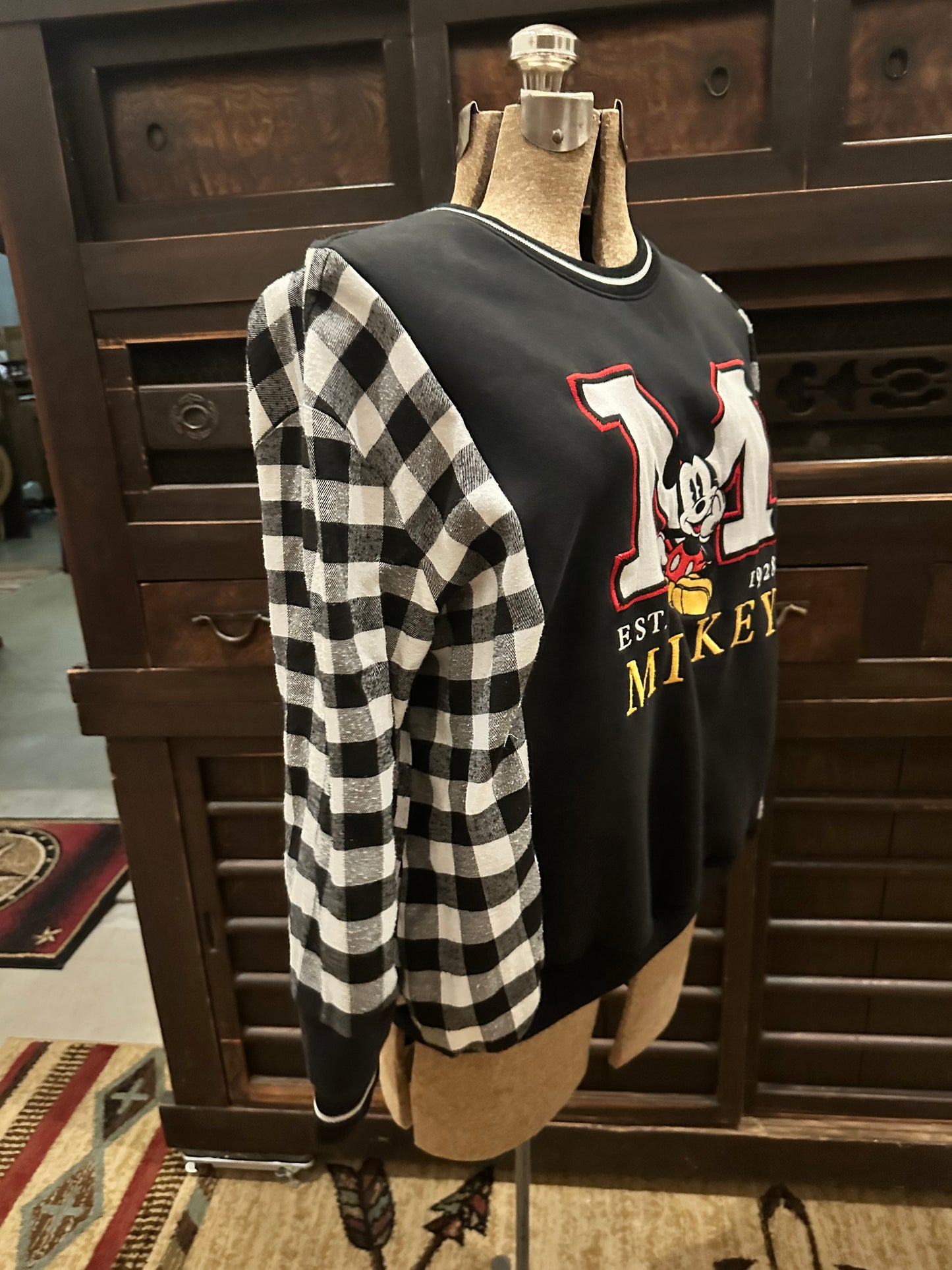 Mickey Flannel Sweatshirt