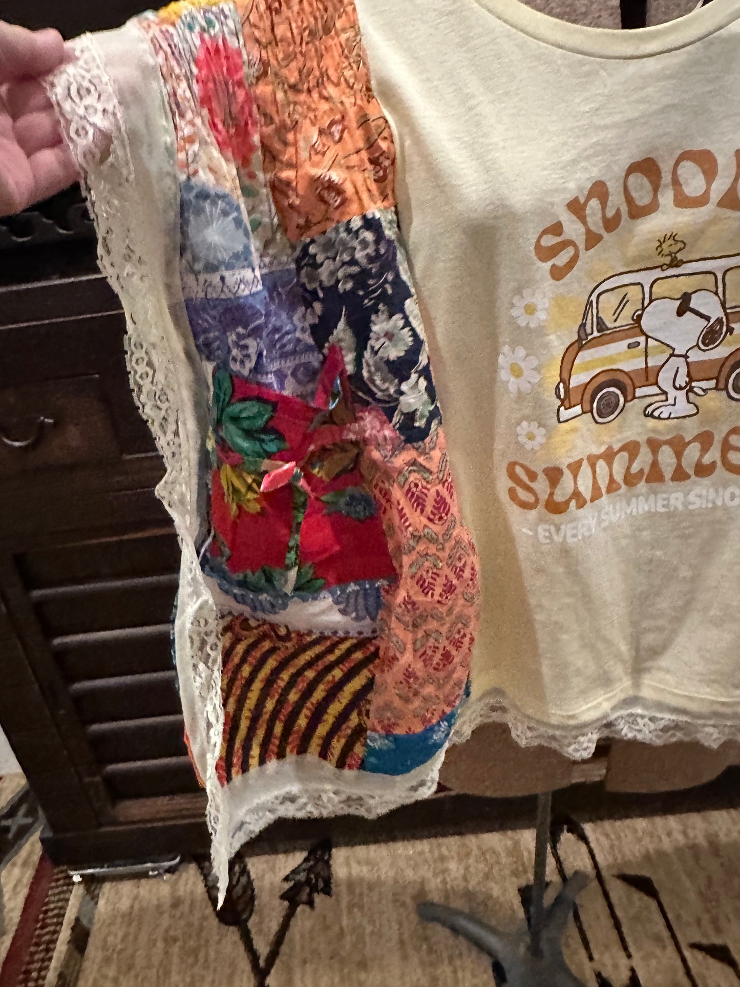 Snoopy Bat Wing Tee Tunic