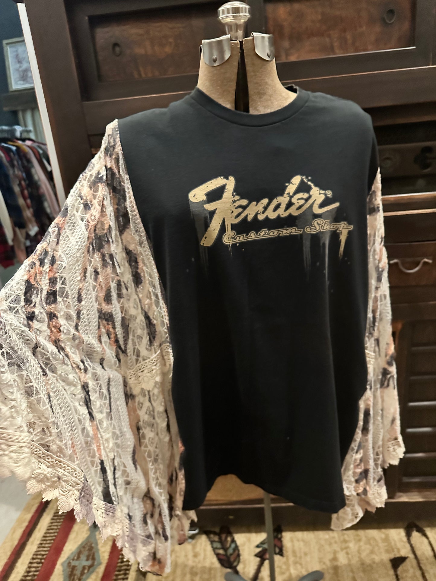 Fender Guitar Lace Tee Tunic