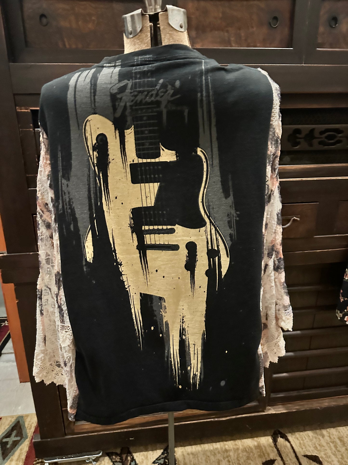 Fender Guitar Lace Tee Tunic