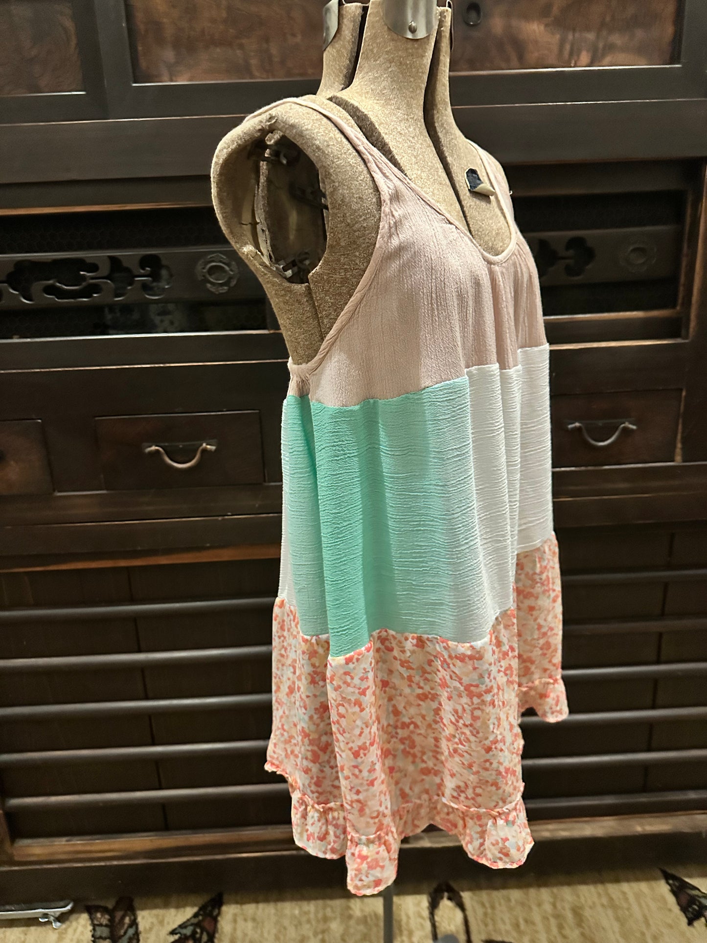Ombré Spaghetti Strap Top XL