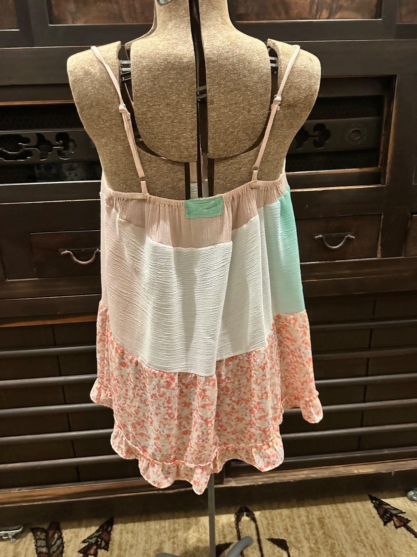 Ombré Spaghetti Strap Top XL