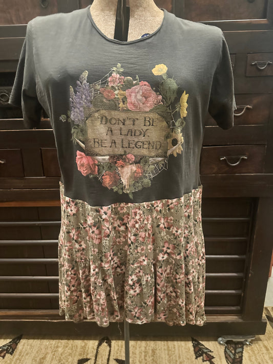 High/Low Tee Shirt Tunic