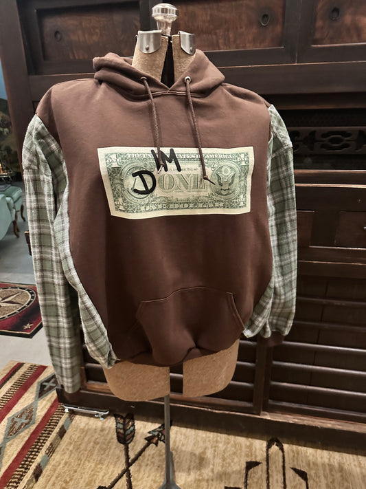 I’m Done Flannel Hoodie
