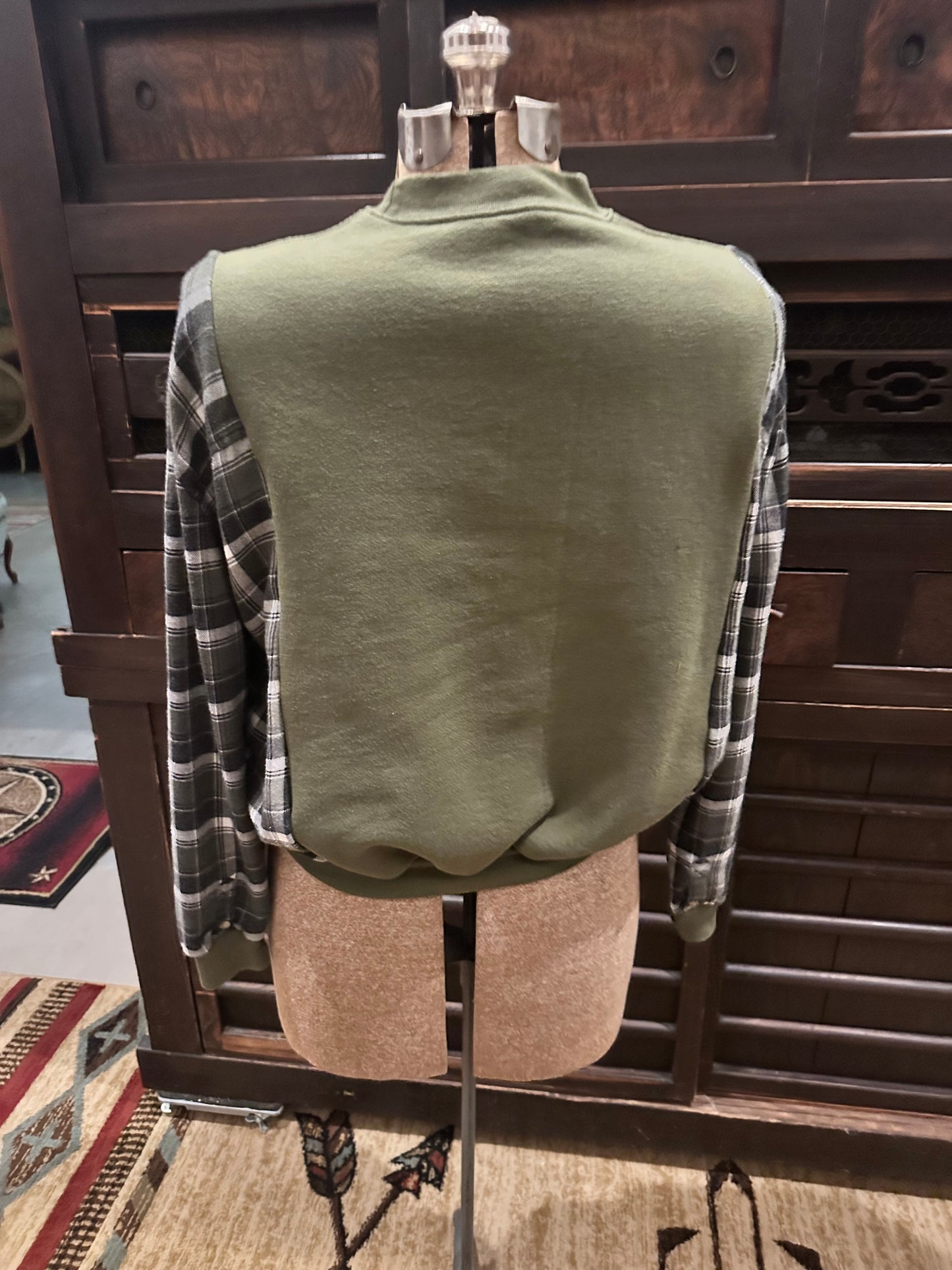 USMC Flannel Sweatshirt
