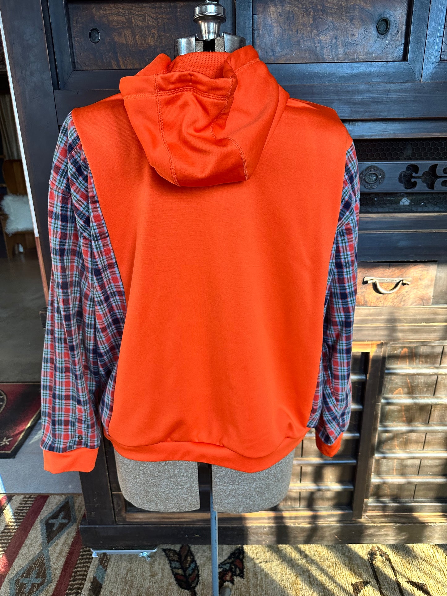 Broncos Flannel Hoodie