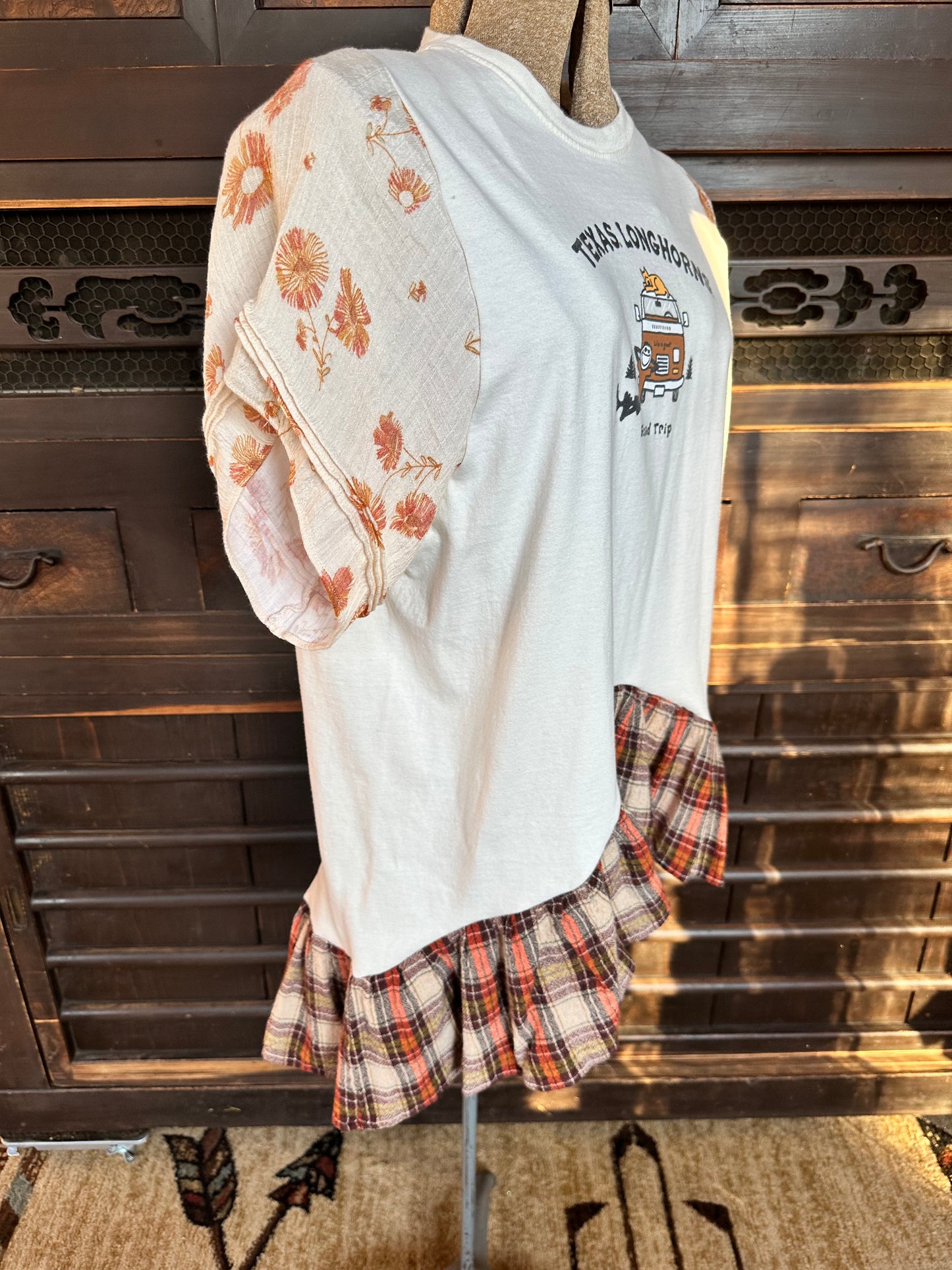 Texas Longhorns Tee high low Tunic