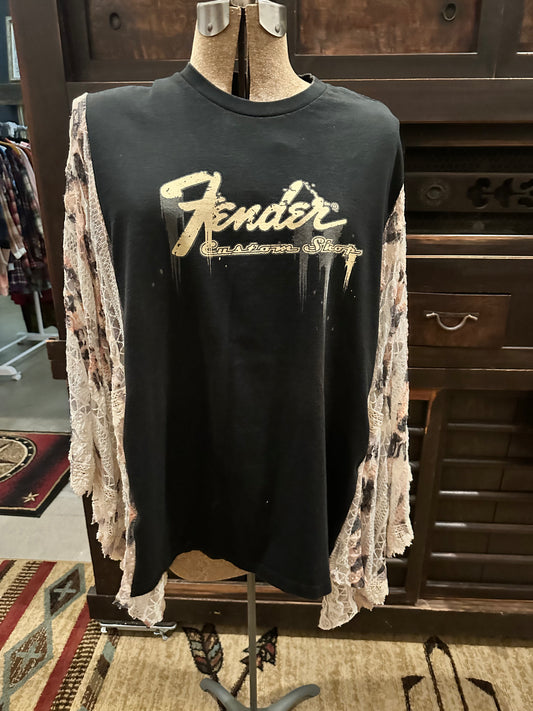 Fender Guitar Lace Tee Tunic