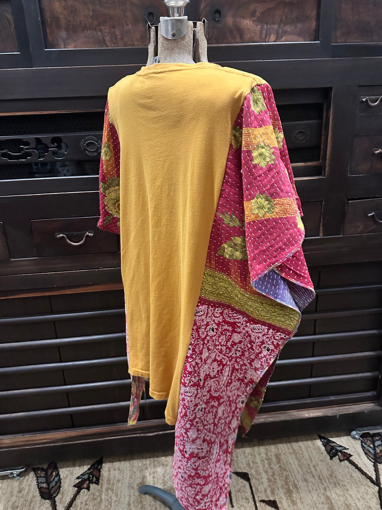 Faith over Fear Kantha Tee