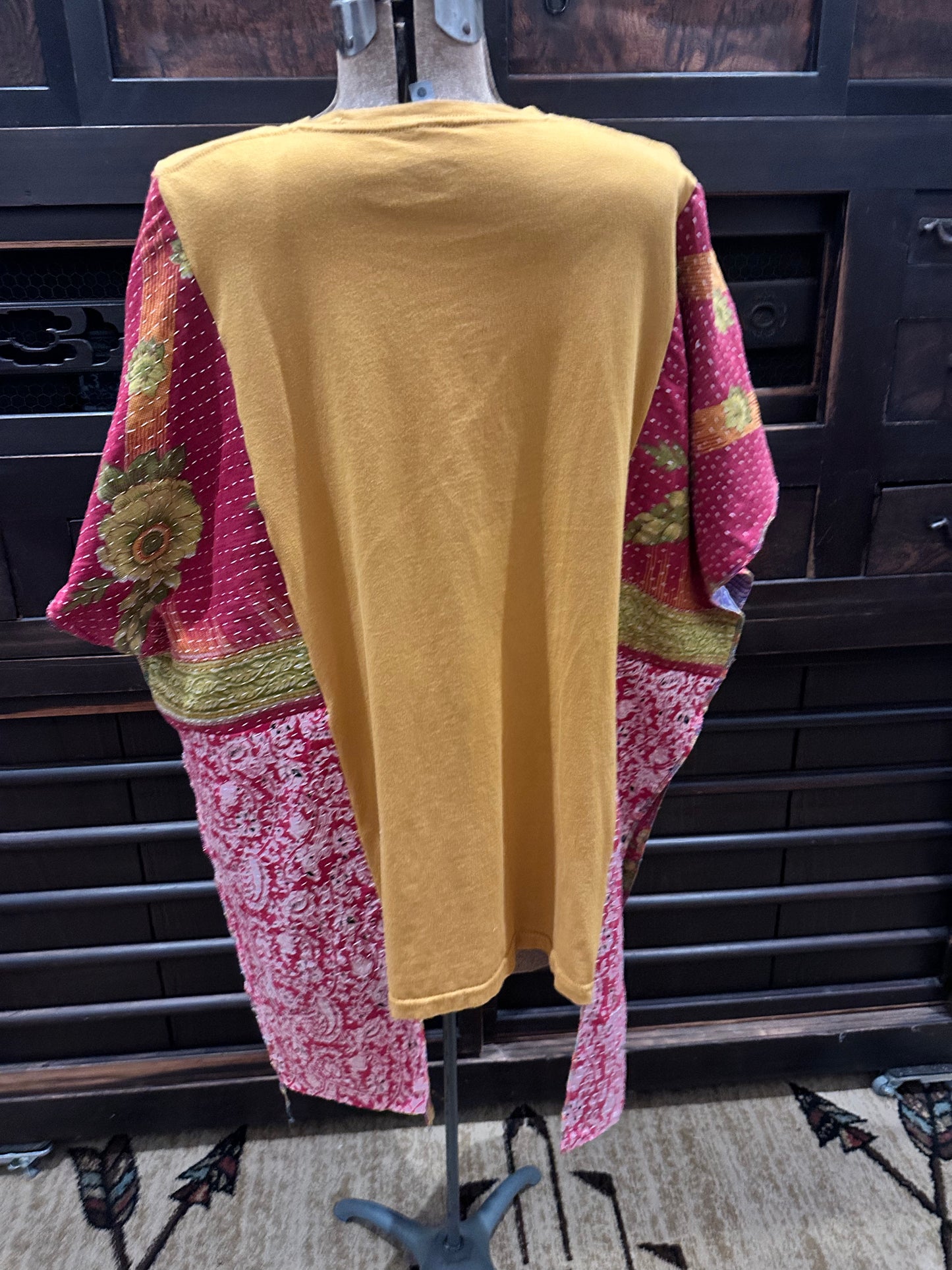 Faith over Fear Kantha Tee