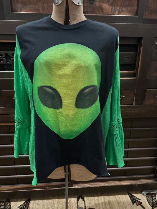 Roswell Alien Tee Tunic