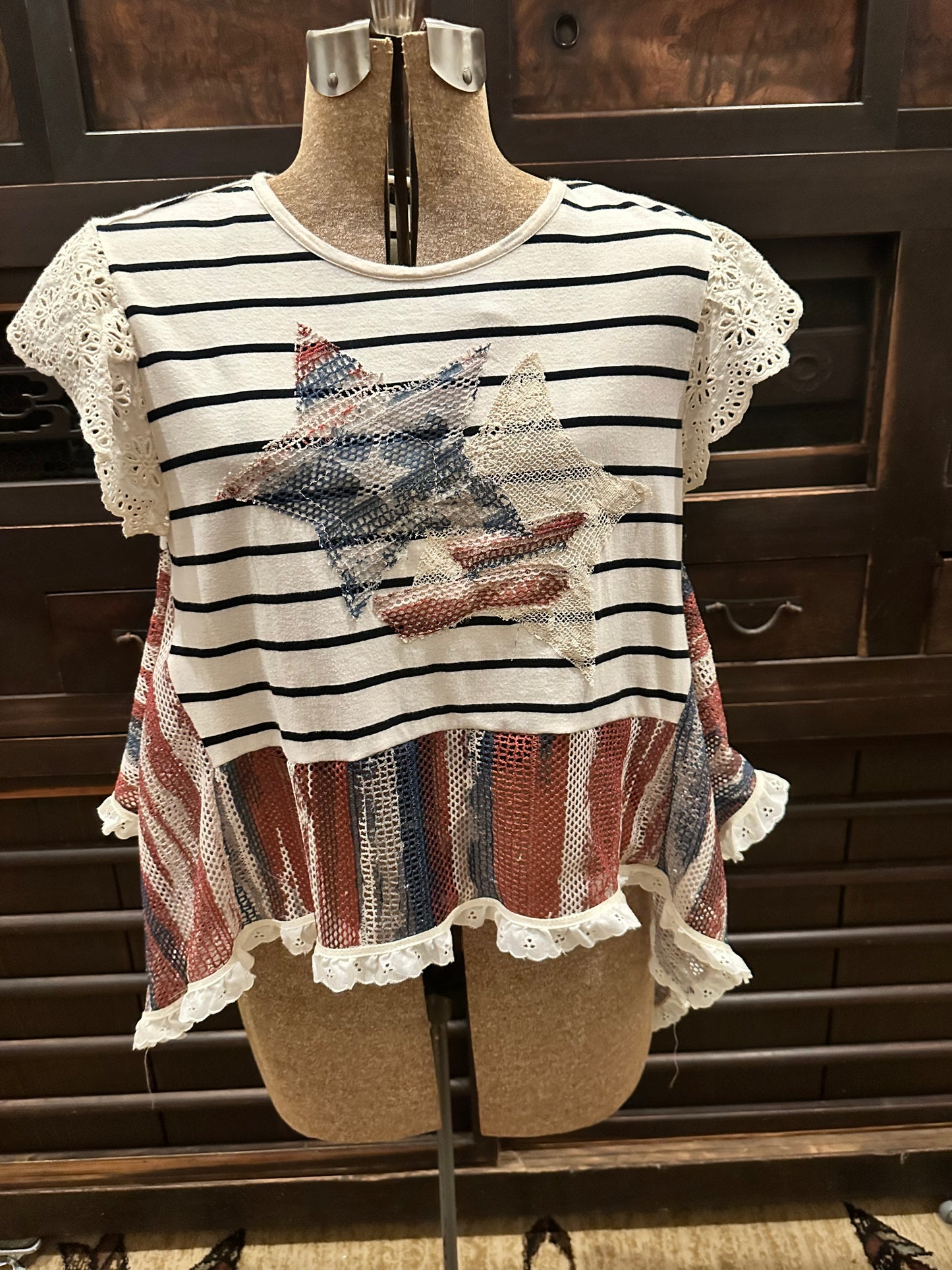 Americana Stripes Top
